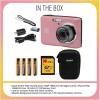 imageKodak PIXPRO FZ45 Friendly Zoom 16MP 1080p Full HD Digital Camera Pastel Pink with 128GB SD Card Compact Camera Case and Extra 4X AA Batteries Bundle 4 Items