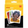 imageKodak Smile Classic Digital Instant Camera with Bluetooth Red w 10 Pack of 35x425 inch Premium Zink Print Photo PaperBlue