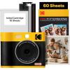 imageKODAK Mini Shot 4 ERA 4PASS 2in1 Instant Camera and Photo Printer 4x4 Black Camera  10 SheetsYellow